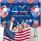 Lofaris (7 Day Delivery) 4th of July Balloon Independence Backdrop